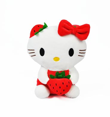 Игрушка мягкая Hello Kitty Strawberry 20см, 20 см