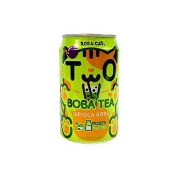 Чай Бабл з матча та тапіокою Boba Cat, 315 мл