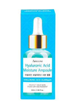 Сироватка з гіалуроновою кислотою Adelline Hyaluronic acid Hydrating Ampoule 80 мл