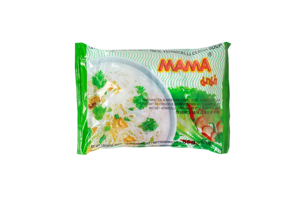 Локшина швидкого приготування в легкому бульйоні Instant Rice Vermicelli Clear Soup MAMA 55 г