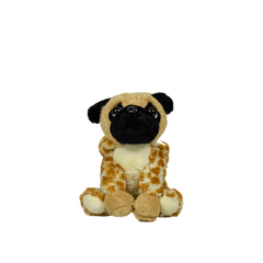 Игрушка мягкая Собачка в леопардовом костюмчике 20см, 20 см