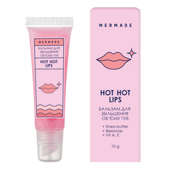 Бальзам для увеличения объема губ MERMADE Hot Hot Lips 10 мл