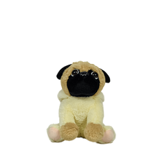 Игрушка мягкая Собачка в коричневом костюмчике 20см, 20 см