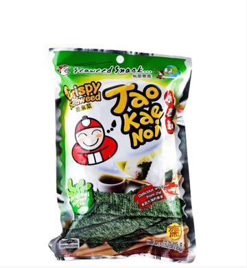 Норі снек оригінальний смак Seaweed Snack Original Flavour TAO KAE NOI 15 г