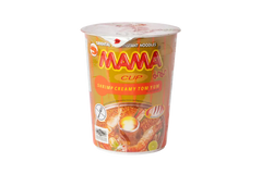Лапша быстрого приготовления с креветкой Том Ям в стаканчике Shrimp Creamy Tom Yum CUP MAMA 70 г