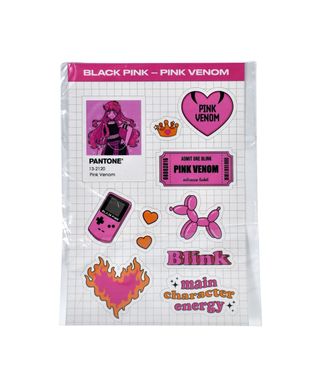 Stickers "BLACK PINK - PINK VENOM" (набор)