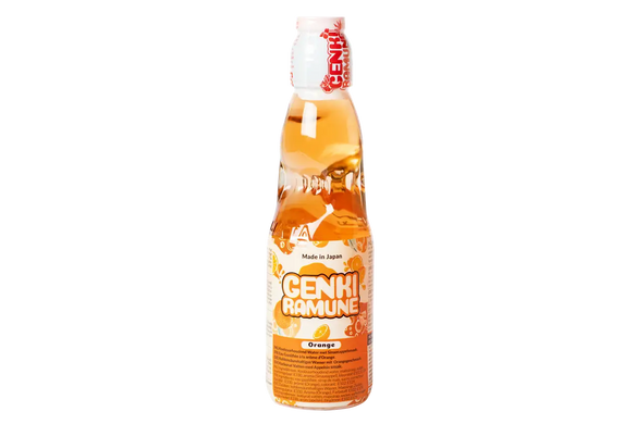 Напій апельсиновий Orange GENKI RAMUNE 200 мл