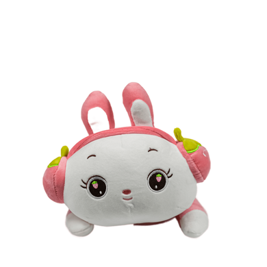 Іграшка м'яка Кролик в цвітній кофтинці 60 см, 60 см