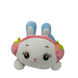 Іграшка м'яка Кролик в цвітній кофтинці 60 см, 60 см