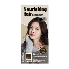 Натуральна корейська крем фарба для волосся FOODAHOLIC NPURISHING HAIR COLOR CREAM C6 LIGHT NATURA