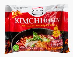 Локшина швидкого приготування Kimchi Ramen JONGGA 122 г