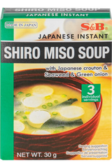 Суп быстрого приготовления Широ Мисо S&B 30 г