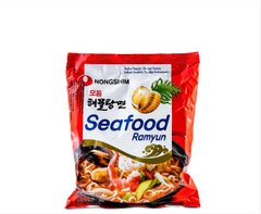 Локшина швидкого приготування з морепродуктами Seafood Ramyun NONGSHIM 125 г