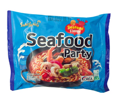 Локшина швидкого приготування з морепродуктами Seafood Party SAMYANG 125 г