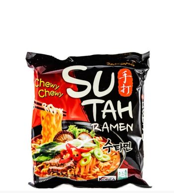 Лапша Рамен быстрого приготовления острая со вкусом говядины (SuTah Ramen) SamYang 120 г