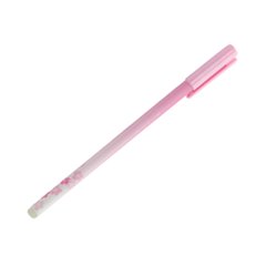 Гелевая ручка O!SOME розовые цветы