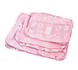 Сумка-органайзер для путешествий розовая (набор 6шт)