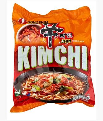 Лапша быстрого приготовления с Кимчи Shin KIMCHI Ramyun Nong Shim 120 г