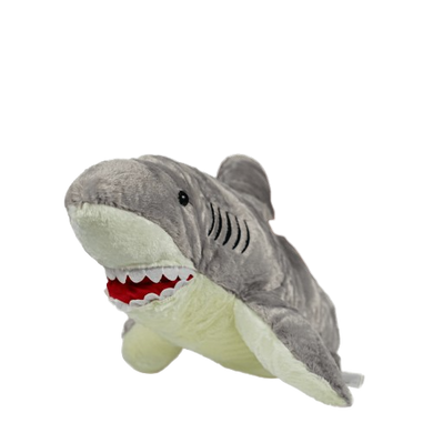 Іграшка м'яка Біла Акула 80см, 80 см