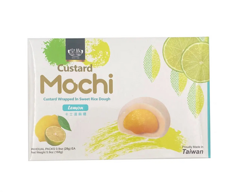 Тістечко моті Custard Mochi Lemon 168 г