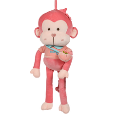 Іграшка м'яка Мавпочка в цвітній кофтинці 50 см, 50 см