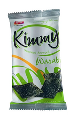 Норі снек з васабі Kimmy Seasoned Seaweed Wasabi DONGWON 2,7 г