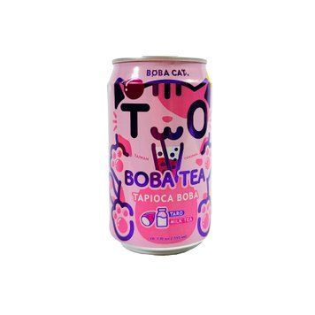 Чай Бабл з таро та тапіокою Boba Cat, 315 мл