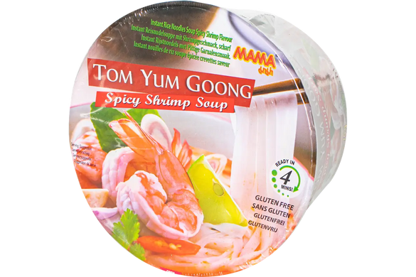 Локшина швидкого приготування у склянці Tom Yum Goong Bowl MAMA 70 г